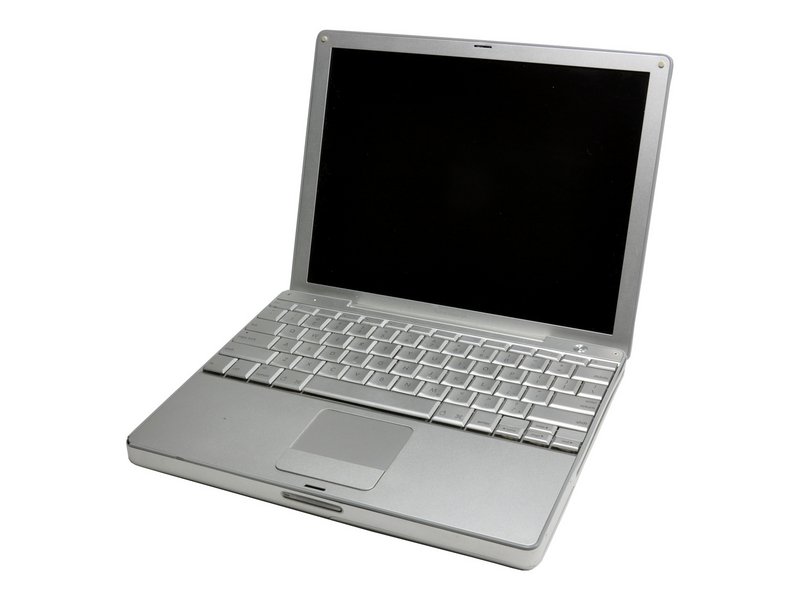 Photograph of G4 aluminum PowerBook courtesy of ifixit.com, accessed november 2022.